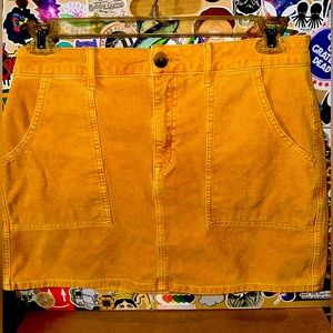 American Eagle Corduroy Mini Skirt